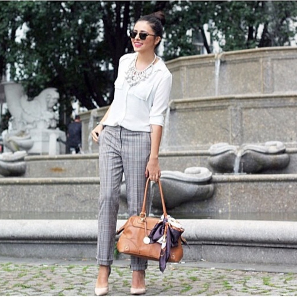 Tommy Hilfiger checked pants